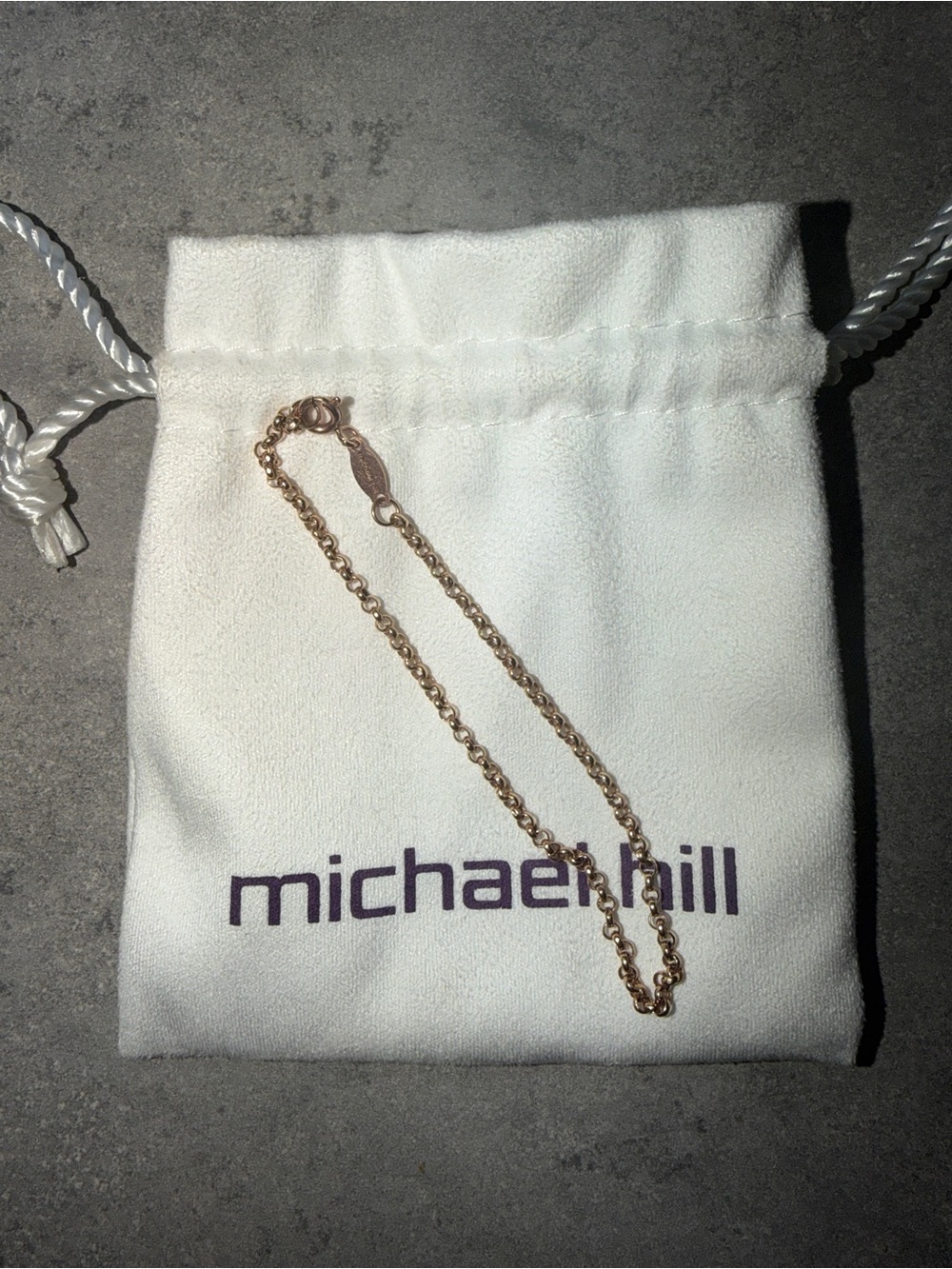 Micheal Hill Rose Gold Bracelet
